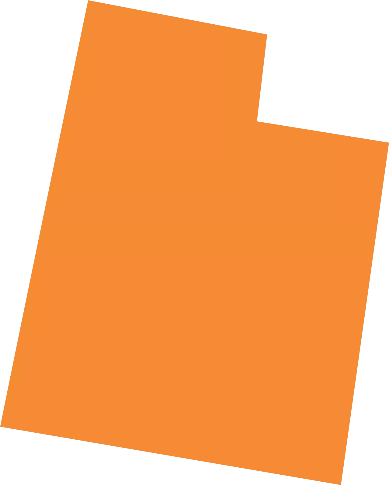 Utah icon in orange